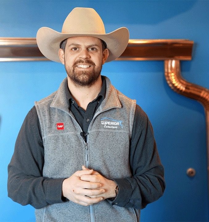 New product launch event showcasing an innovative gutter maintenance tool.