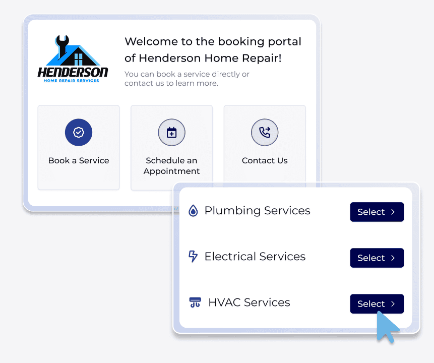 FieldPulse booking portal
