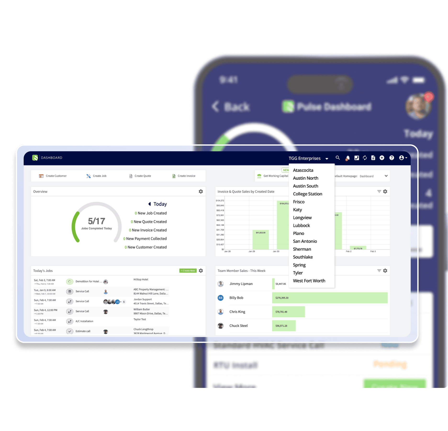 Software for Centralized Franchise Access
