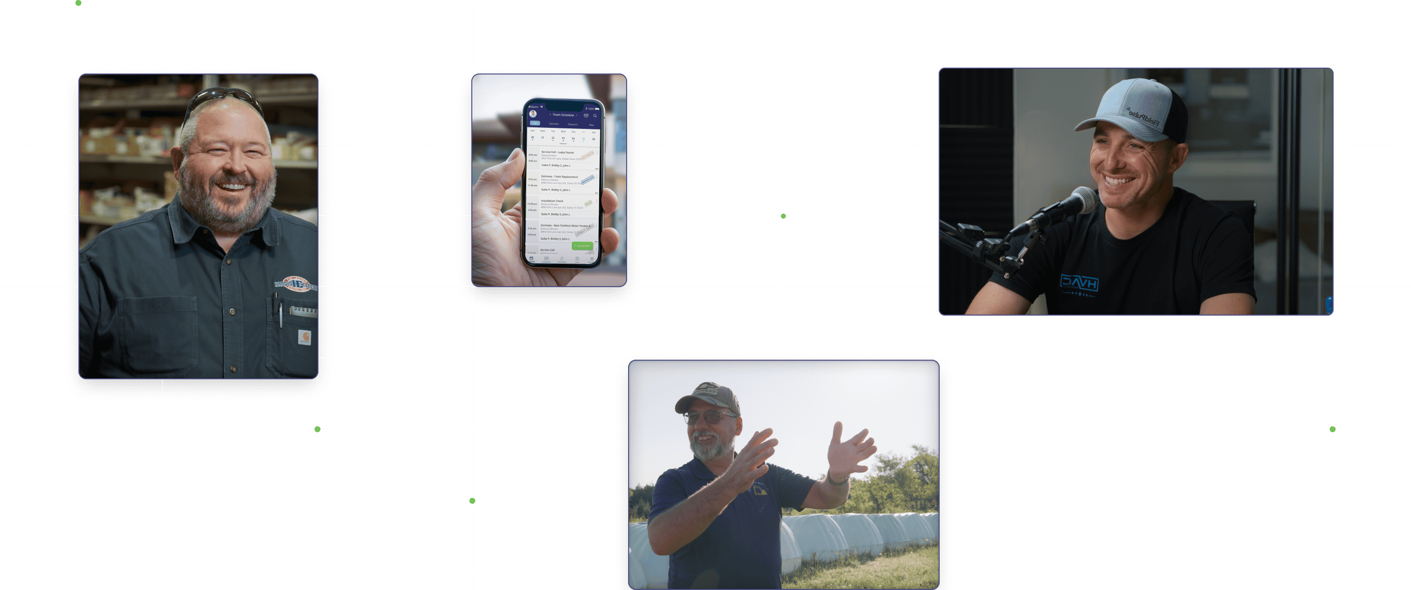 Illustration of a field service technician ready for deployment.