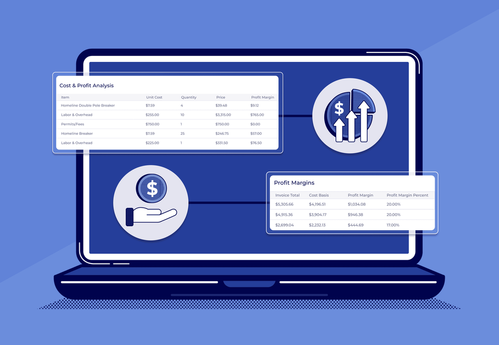 What is the difference between gross profit and net profit margins?