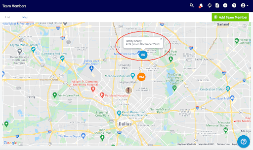 FieldPulse’s Live GPS Tracking Feature