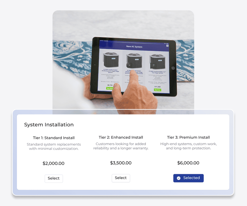 FieldPulse pricebook feature