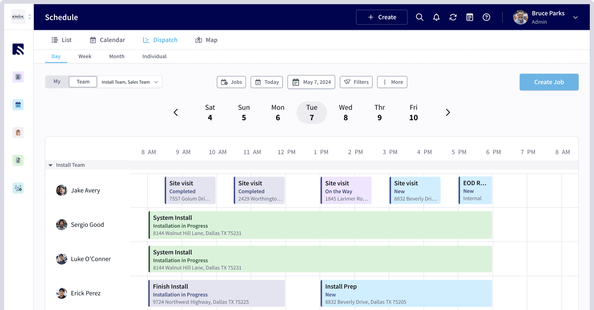 FieldPulse scheduling software