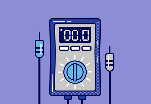 Illustration of a tool for electricians