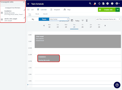  FieldPulse’s Drag-and-Drop Scheduler Feature